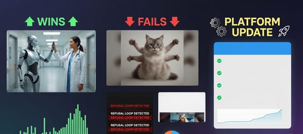 Real AI wins, fails and platform update