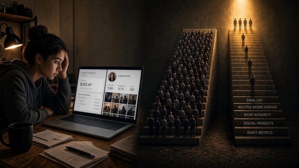 The creator economy has a dirty secret: Only 4% of creators earn over $100,000